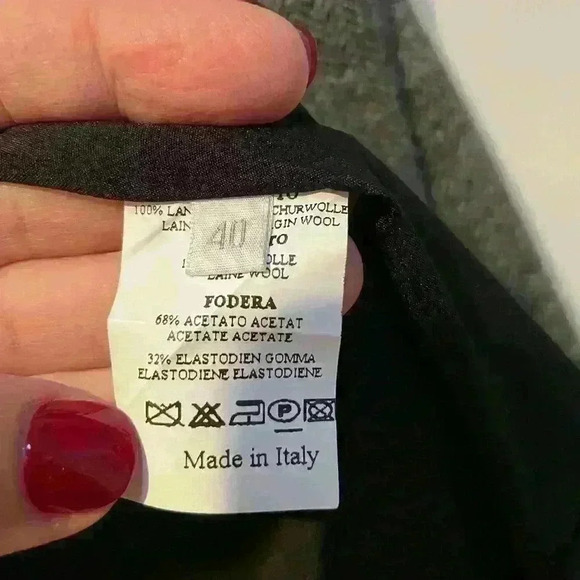 Zucca fitted wool blazer. - Picture 3 of 5